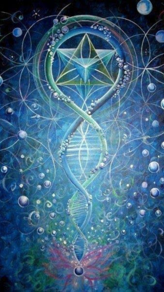 2. DNA Spiral Merkaba: Activating Your Energetic Potential.