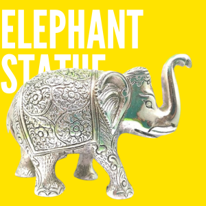 3. Elephant Statue: Attracting Positive Luck and Energy!