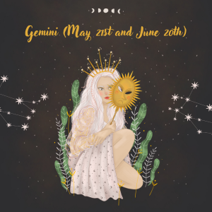 Gemini, born between May 21st and June 20th.