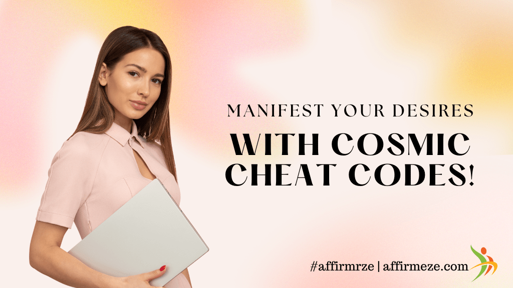 Unlock Cosmic Cheat Codes for Instant Manifestation! ✨🚀 Amplify Your Desires and Transform Your Reality. Discover the Secret to Rapid Success Now!