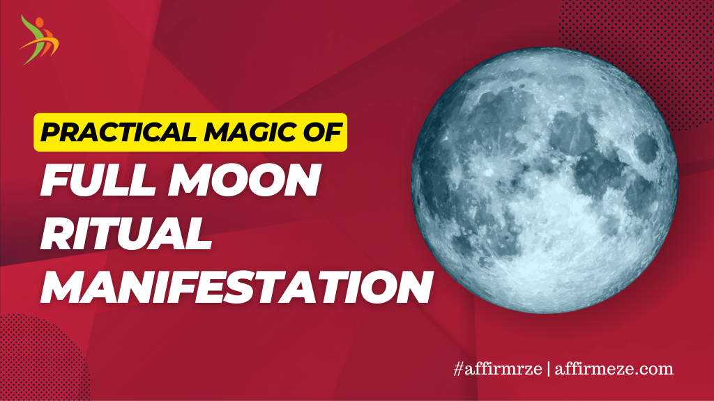 Unleash Full Moon Magic! 🌕✨ Harness the Power of Practical Rituals for Manifestation. Elevate Your Life with Full Moon Spellwork. Explore Now!